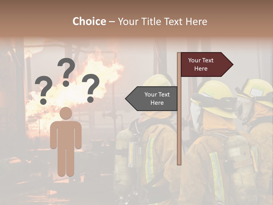 Exploding Analyze Occupation PowerPoint Template