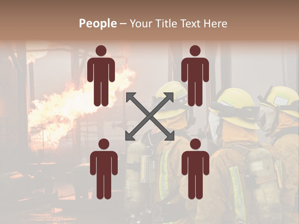 Exploding Analyze Occupation PowerPoint Template