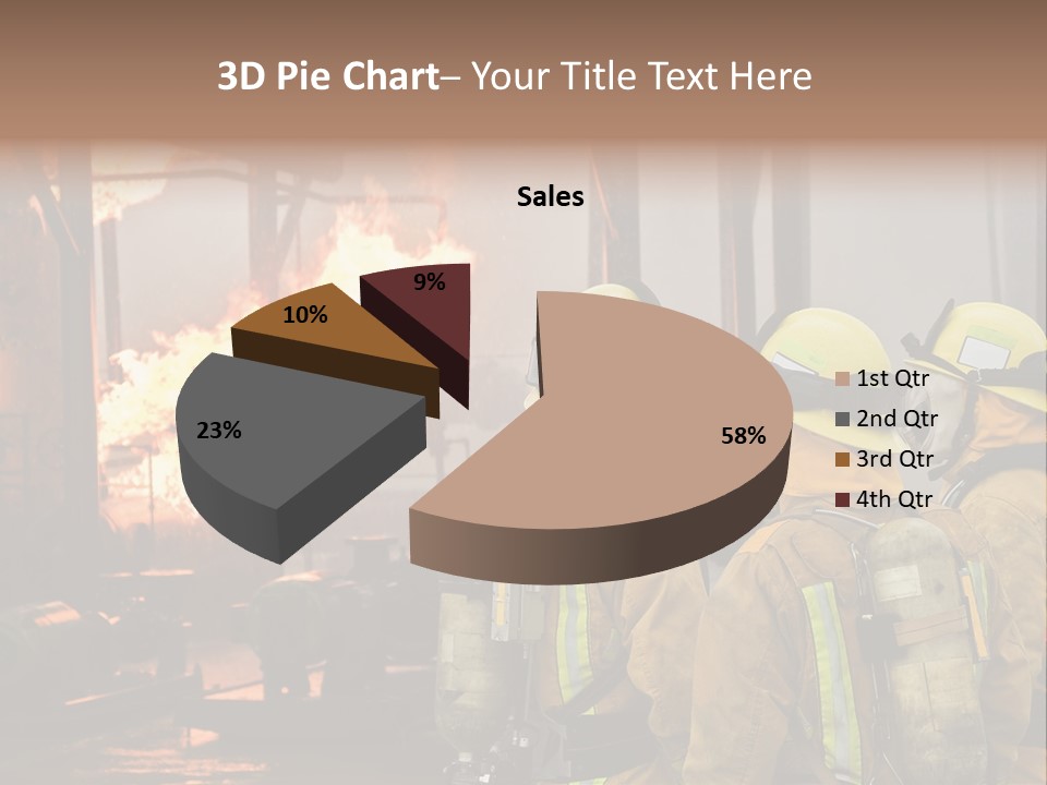 Exploding Analyze Occupation PowerPoint Template