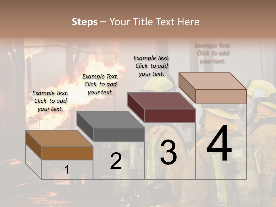 Exploding Analyze Occupation PowerPoint Template