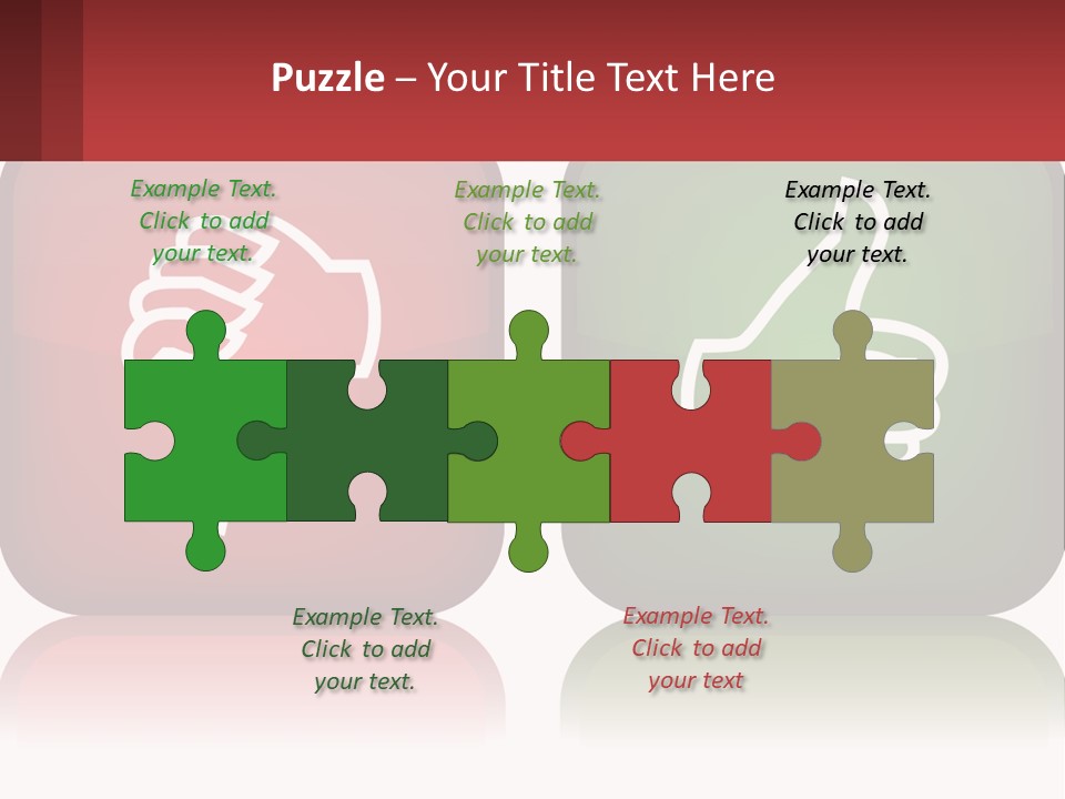 Evaluation Bad Thumb PowerPoint Template