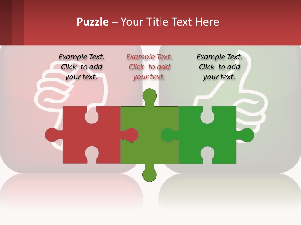 Evaluation Bad Thumb PowerPoint Template