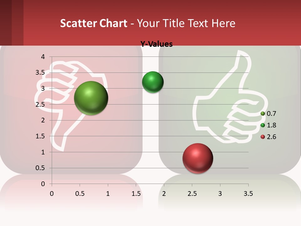 Evaluation Bad Thumb PowerPoint Template