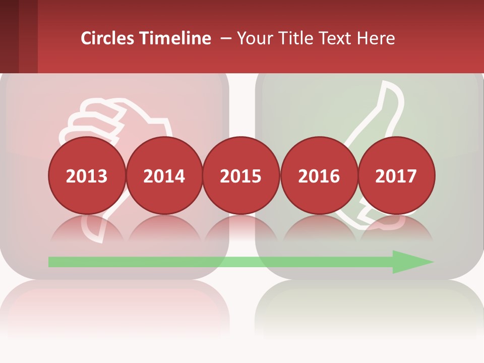 Evaluation Bad Thumb PowerPoint Template
