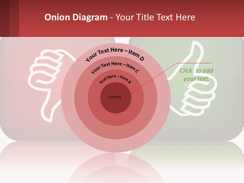 Evaluation Bad Thumb PowerPoint Template