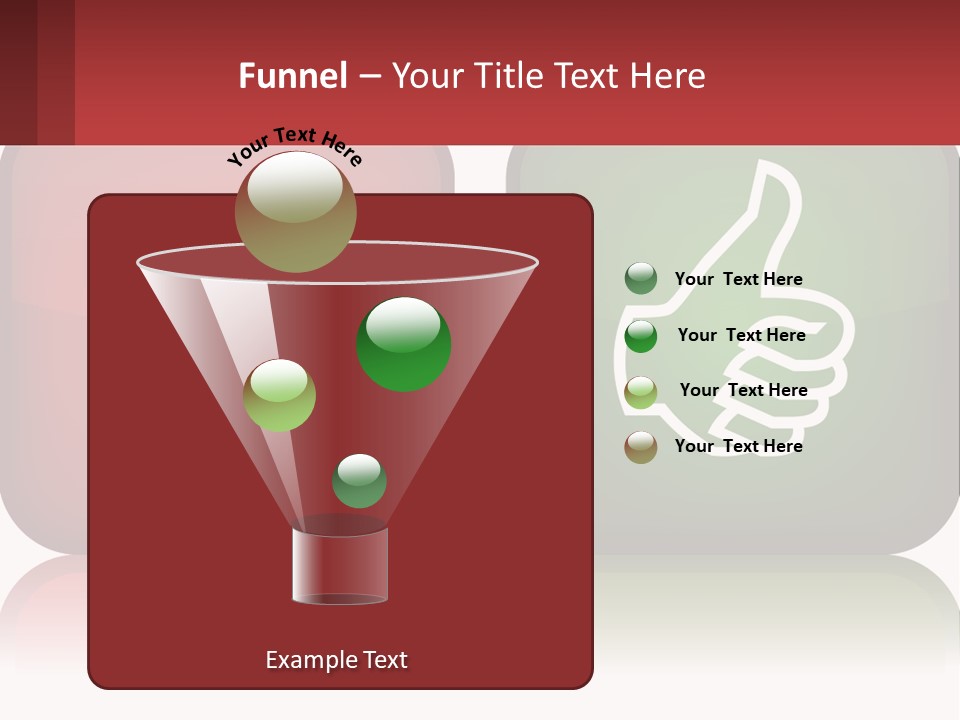 Evaluation Bad Thumb PowerPoint Template