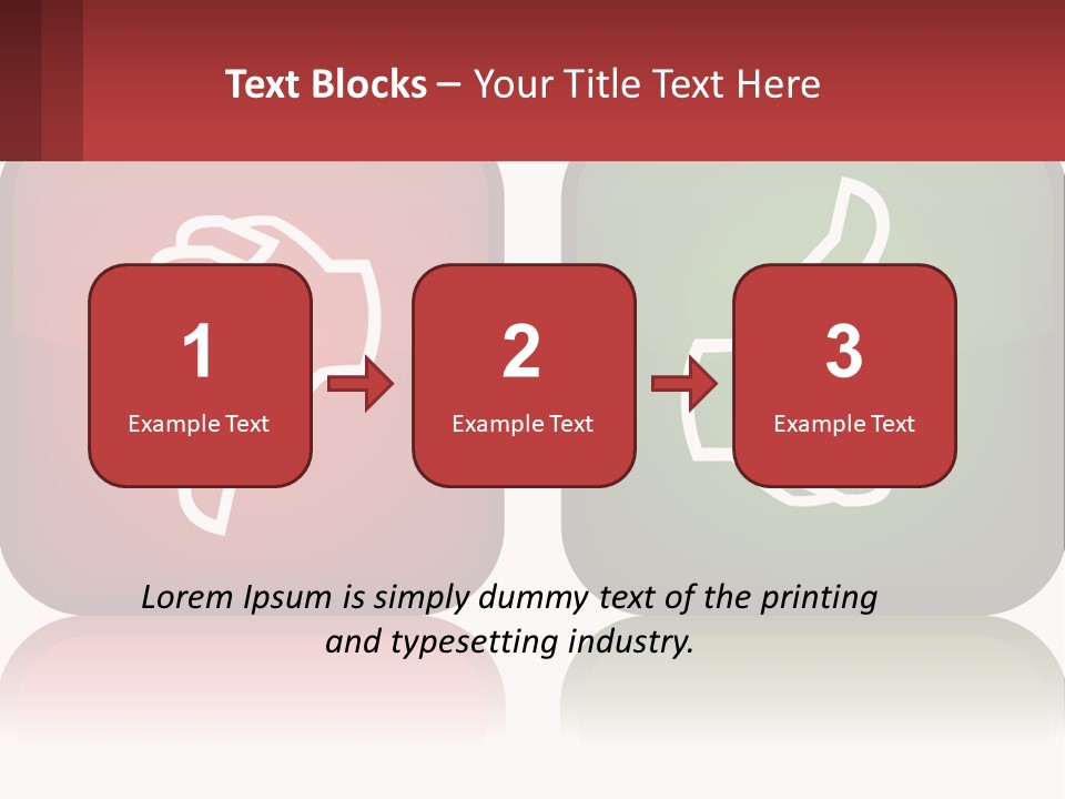 Evaluation Bad Thumb PowerPoint Template