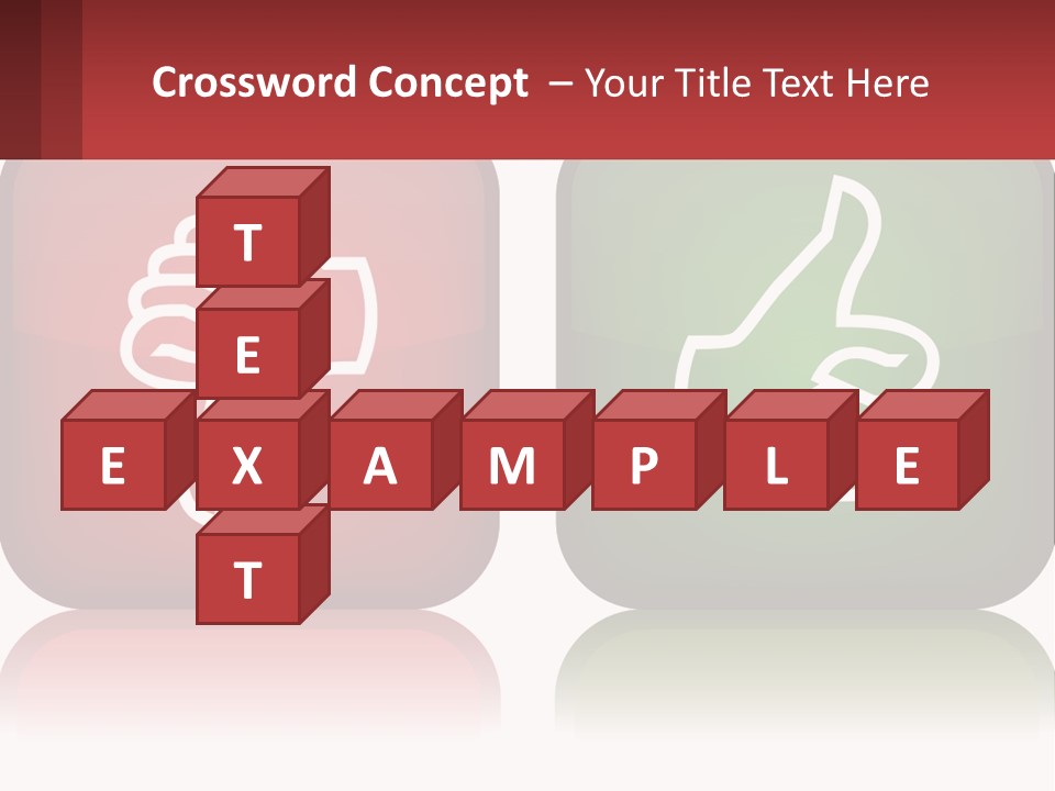 Evaluation Bad Thumb PowerPoint Template