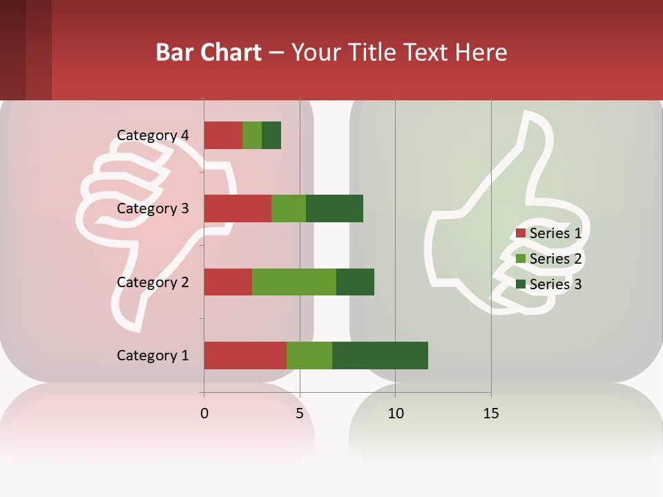 Evaluation Bad Thumb PowerPoint Template