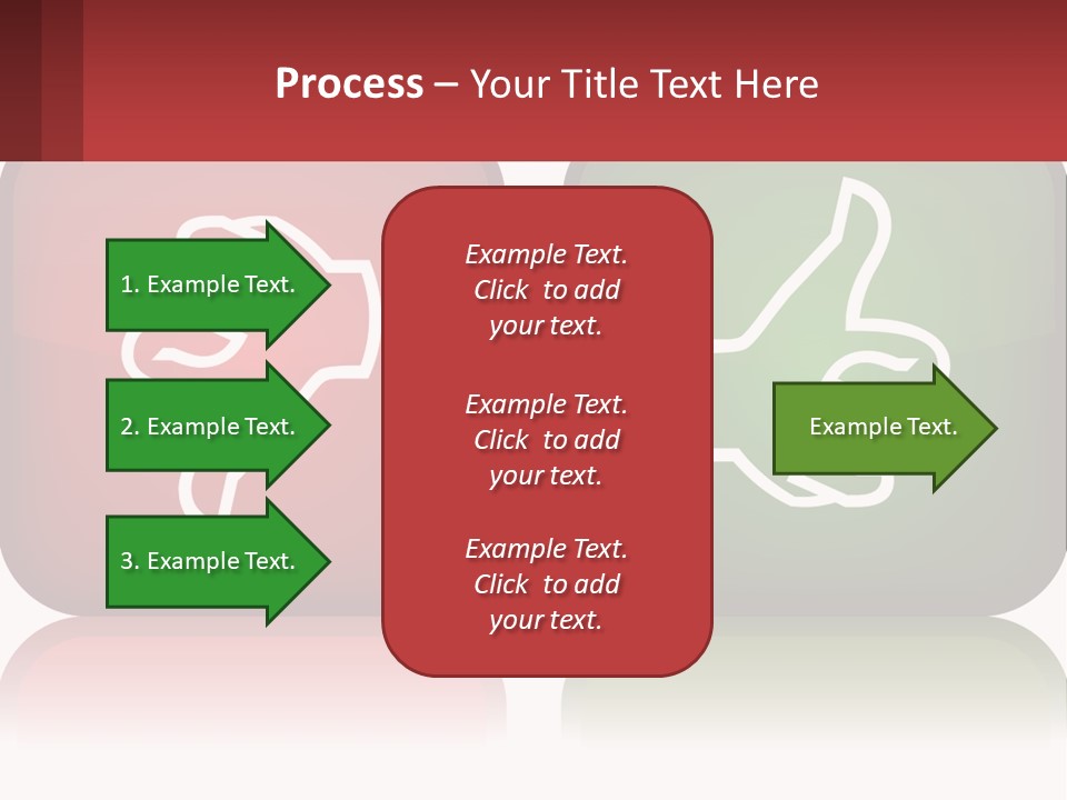 Evaluation Bad Thumb PowerPoint Template