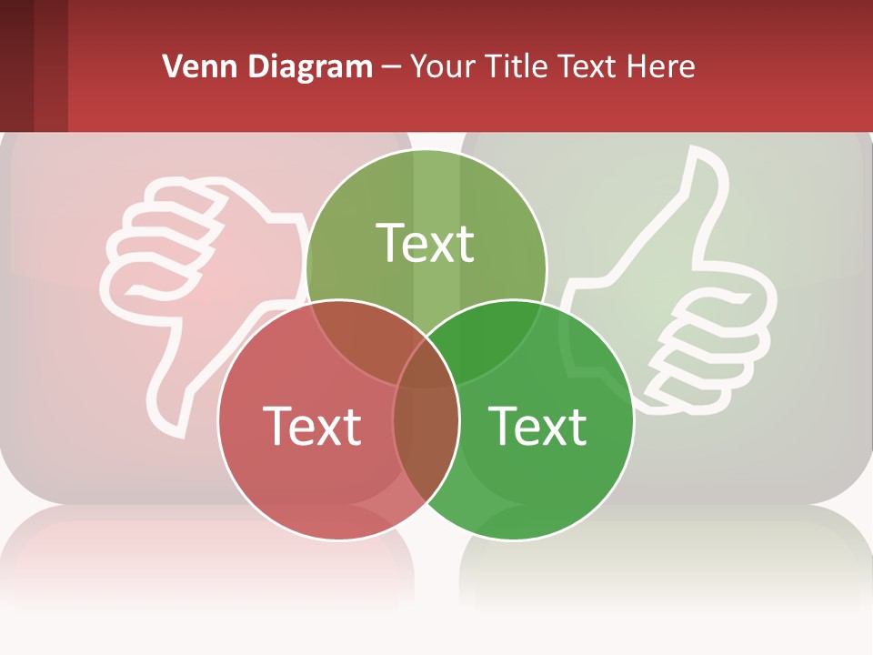 Evaluation Bad Thumb PowerPoint Template