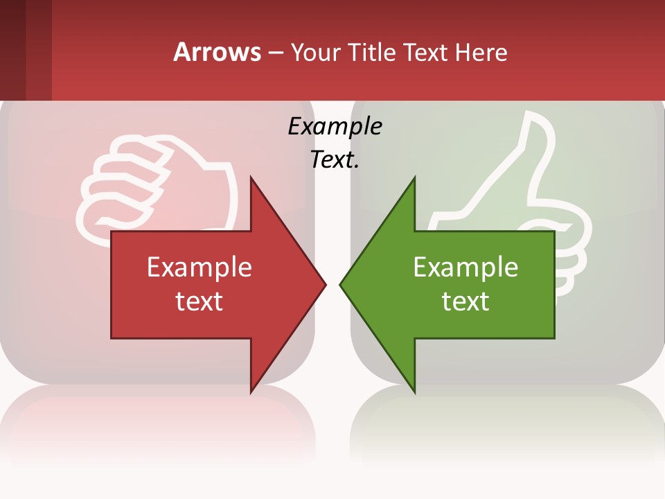 Evaluation Bad Thumb PowerPoint Template