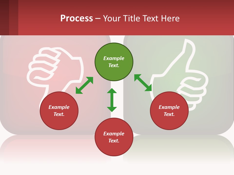 Evaluation Bad Thumb PowerPoint Template