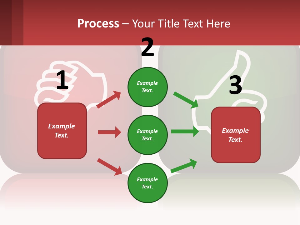 Evaluation Bad Thumb PowerPoint Template