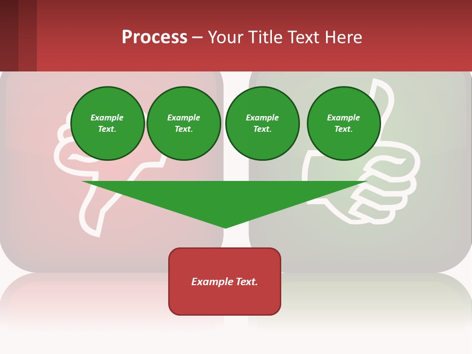 Evaluation Bad Thumb PowerPoint Template