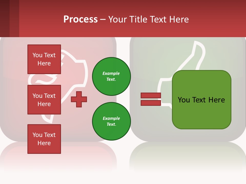 Evaluation Bad Thumb PowerPoint Template