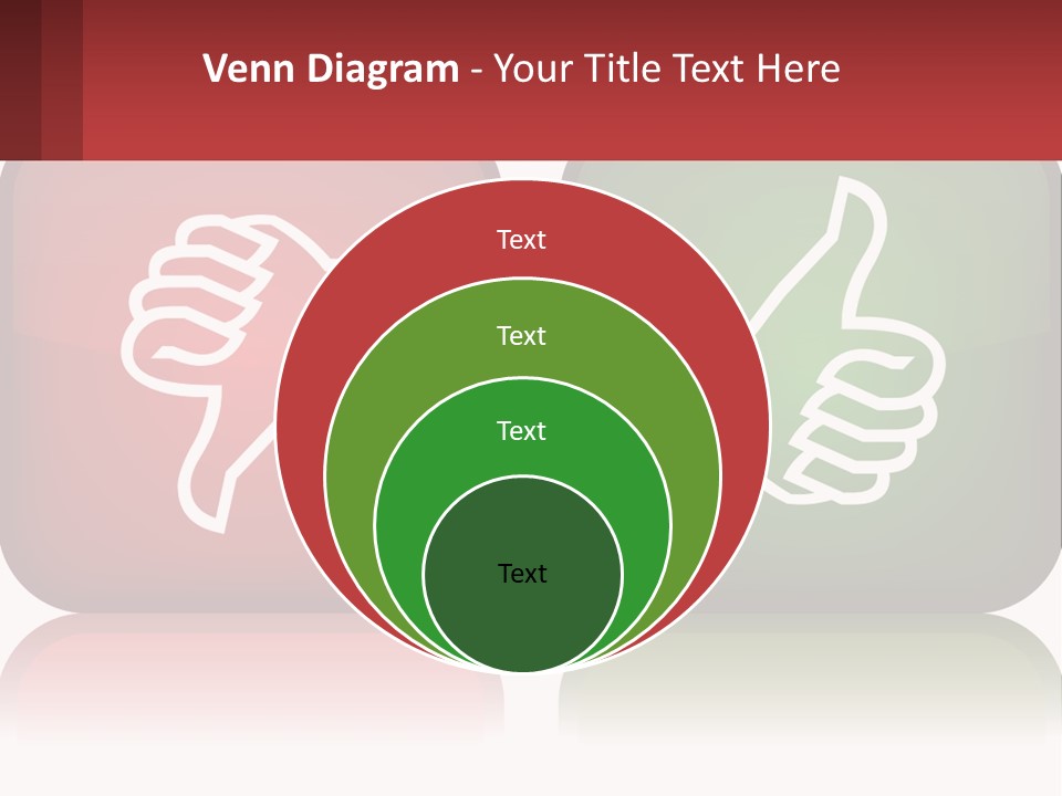 Evaluation Bad Thumb PowerPoint Template