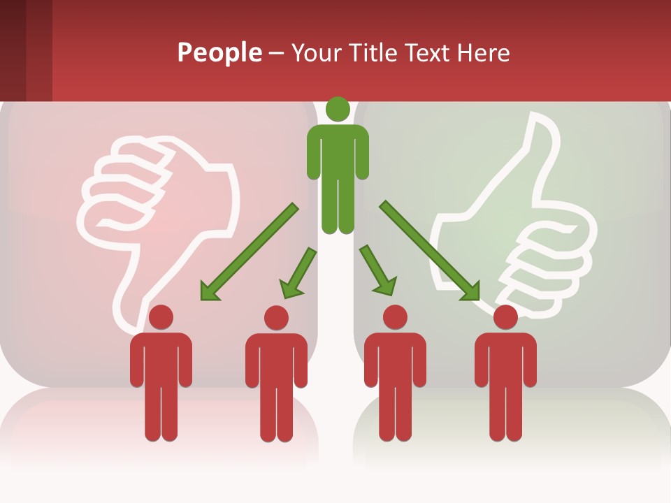 Evaluation Bad Thumb PowerPoint Template