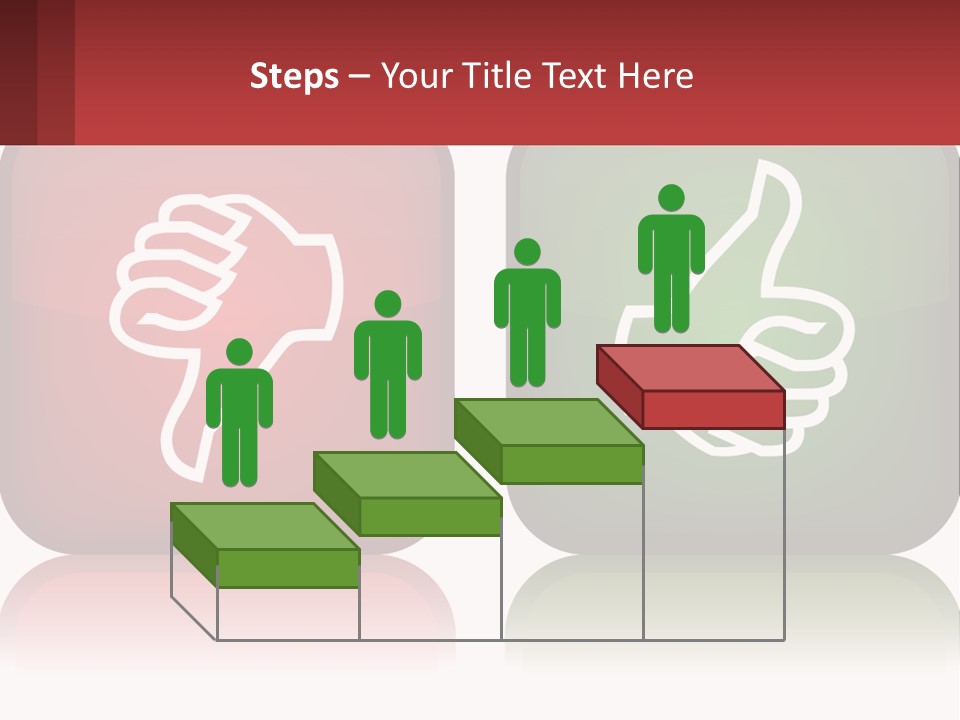 Evaluation Bad Thumb PowerPoint Template