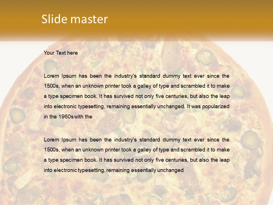 Cooked Spice Pickles PowerPoint Template