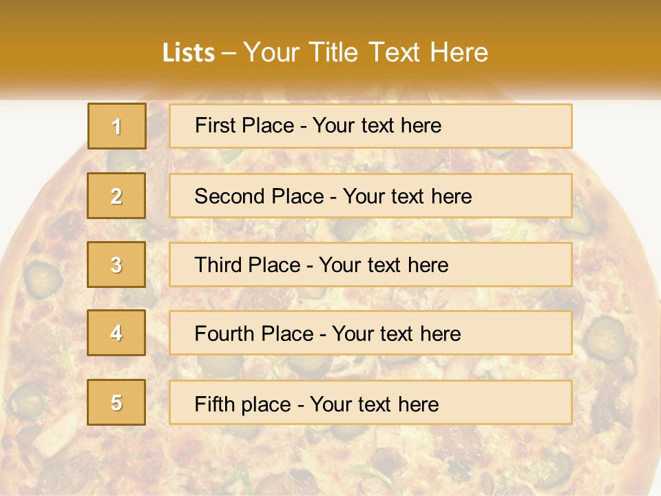 Cooked Spice Pickles PowerPoint Template