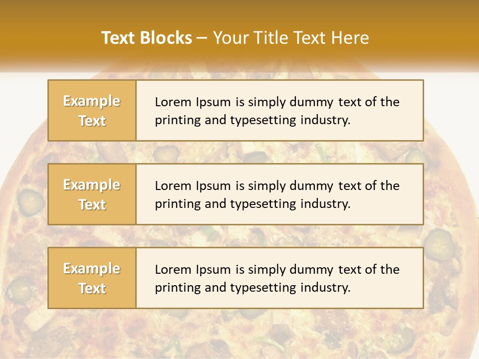 Cooked Spice Pickles PowerPoint Template