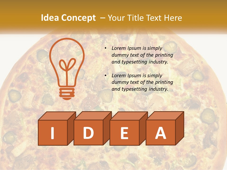 Cooked Spice Pickles PowerPoint Template