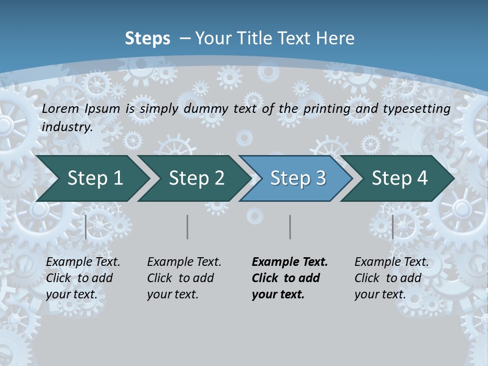 Leader Human Planning PowerPoint Template