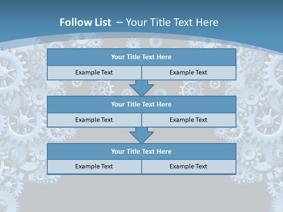 Leader Human Planning PowerPoint Template