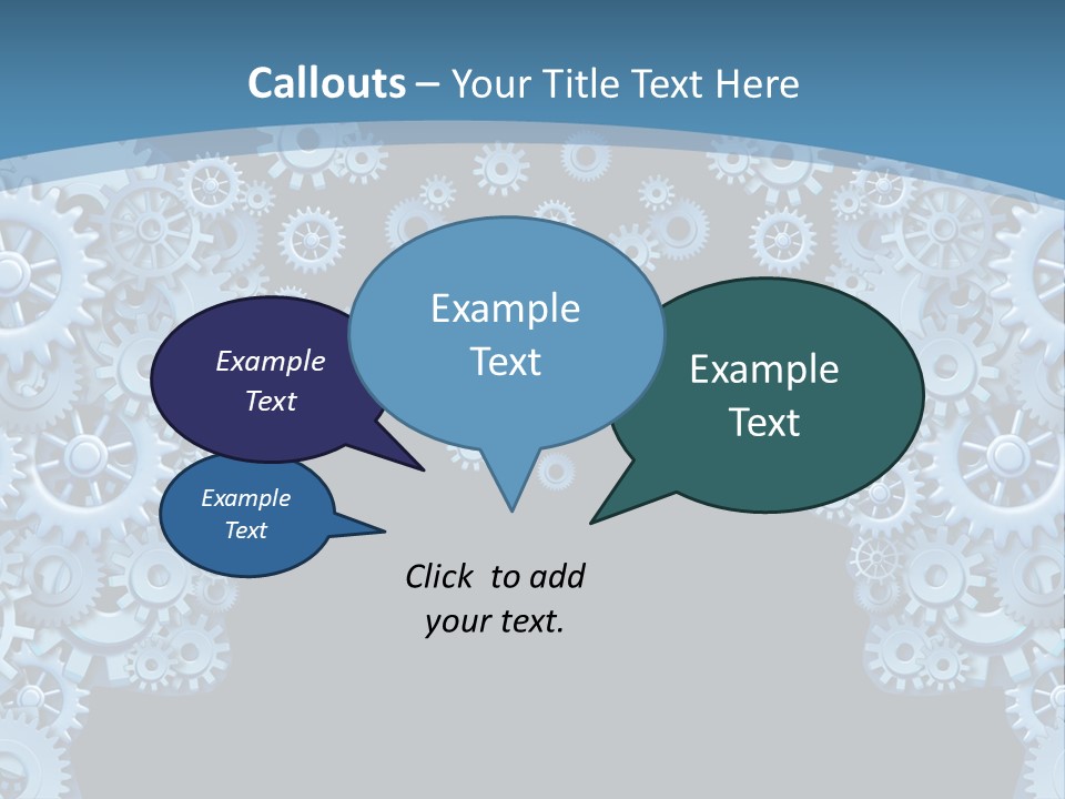 Leader Human Planning PowerPoint Template