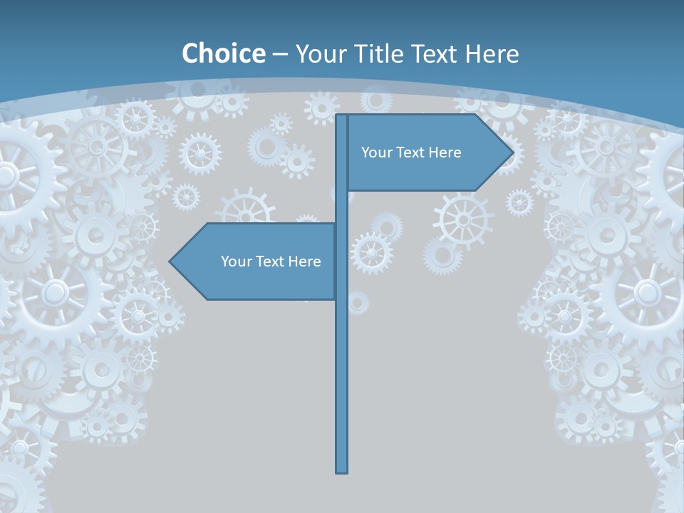 Leader Human Planning PowerPoint Template