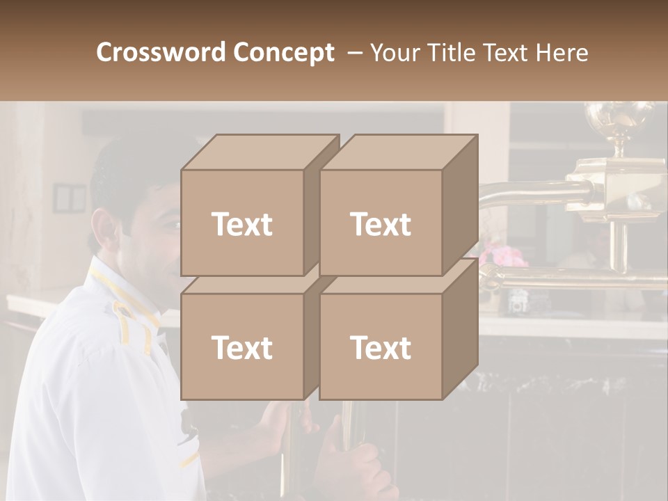 Entrance Modern Lobby PowerPoint Template