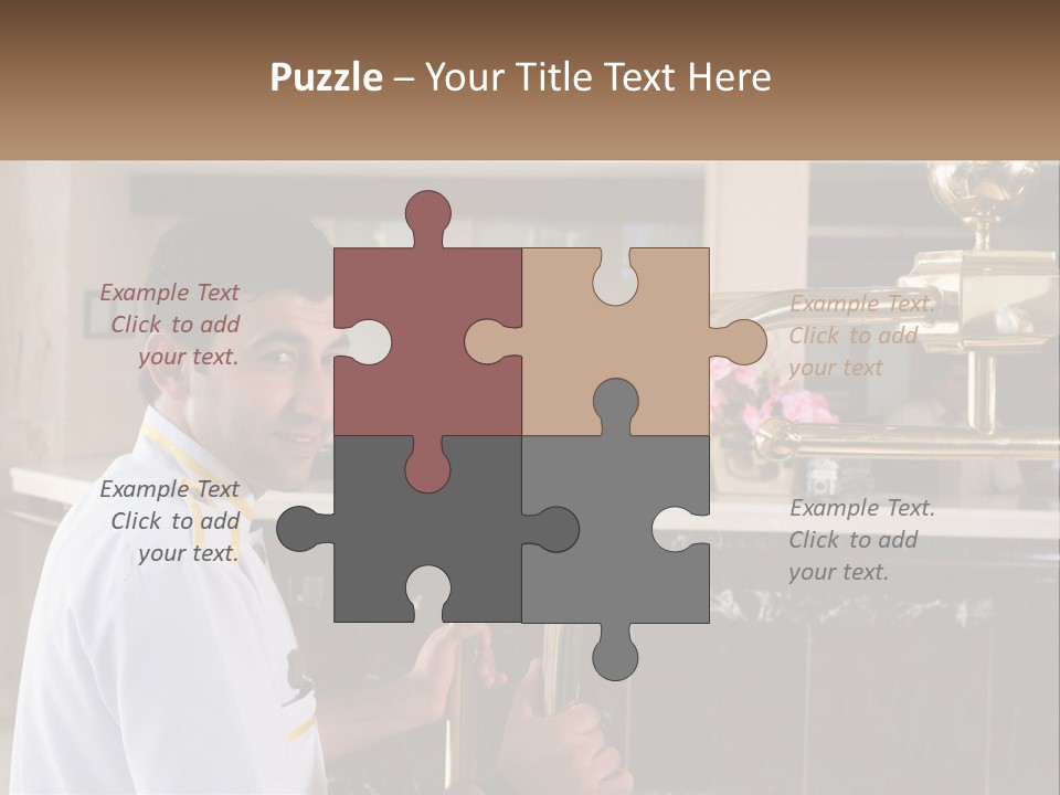 Entrance Modern Lobby PowerPoint Template