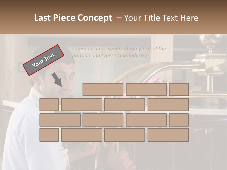 Entrance Modern Lobby PowerPoint Template