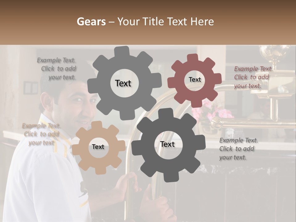 Entrance Modern Lobby PowerPoint Template