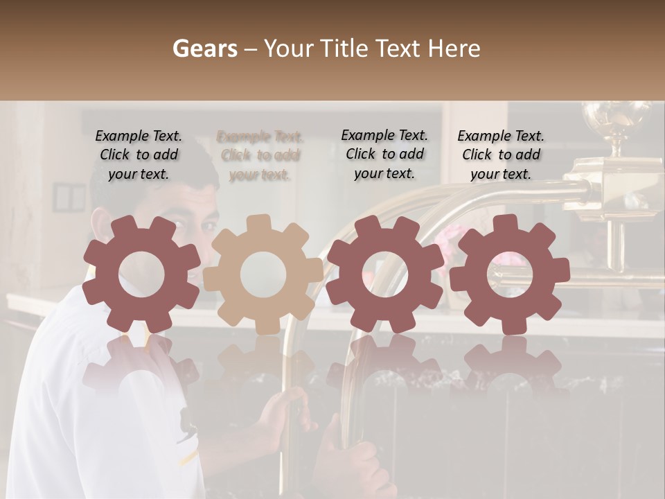 Entrance Modern Lobby PowerPoint Template