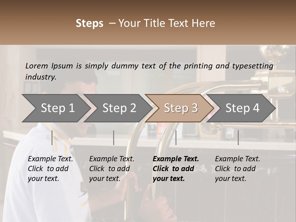 Entrance Modern Lobby PowerPoint Template