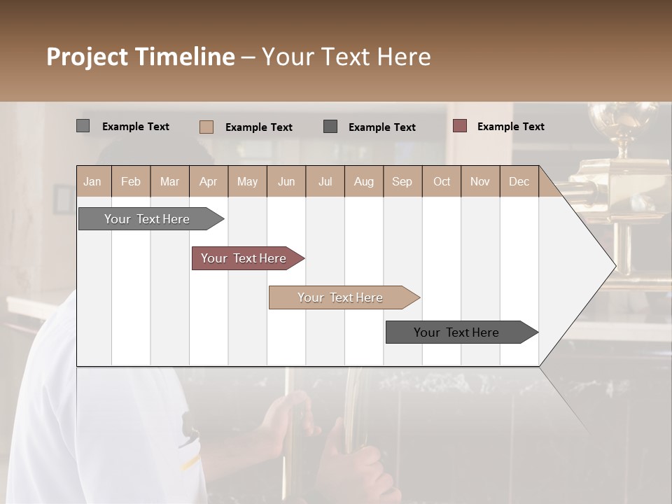 Entrance Modern Lobby PowerPoint Template
