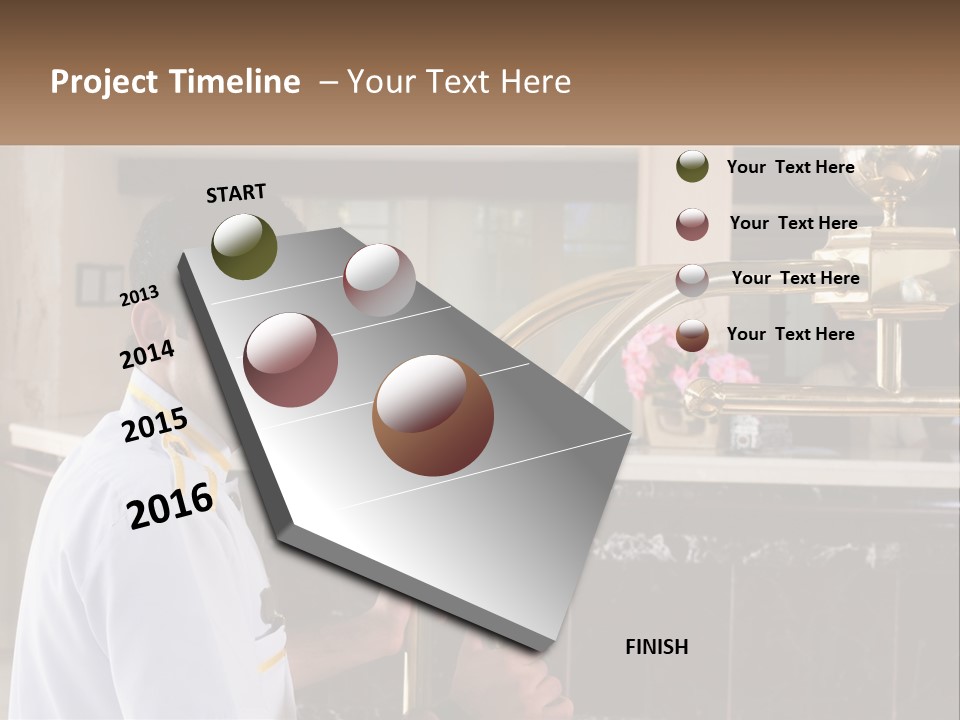 Entrance Modern Lobby PowerPoint Template