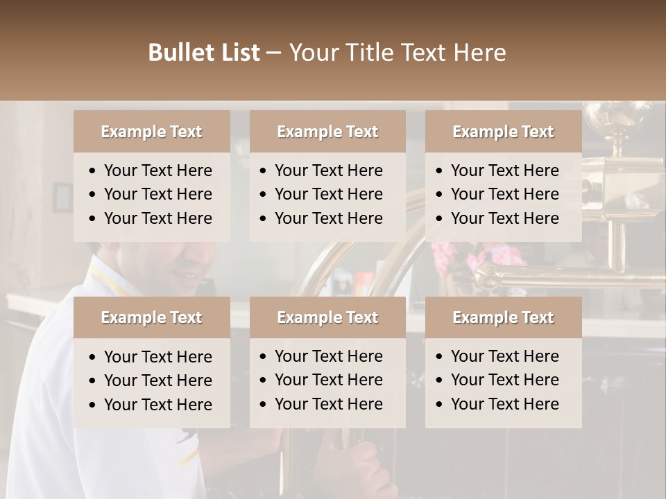 Entrance Modern Lobby PowerPoint Template