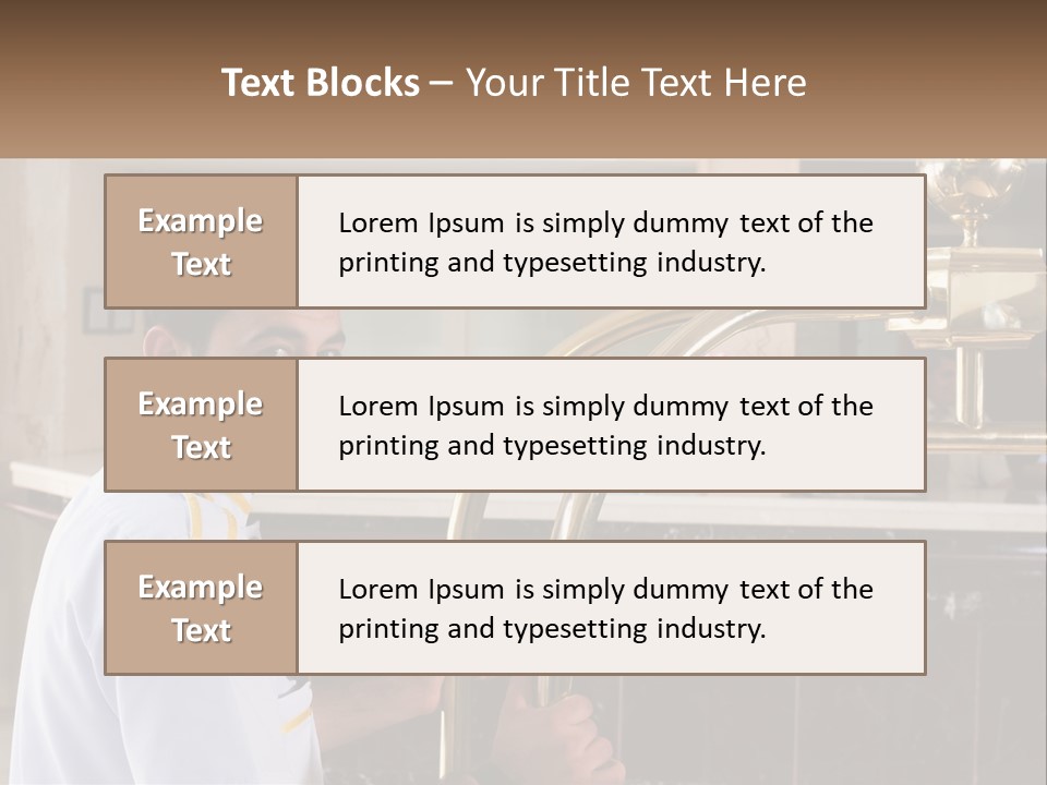Entrance Modern Lobby PowerPoint Template