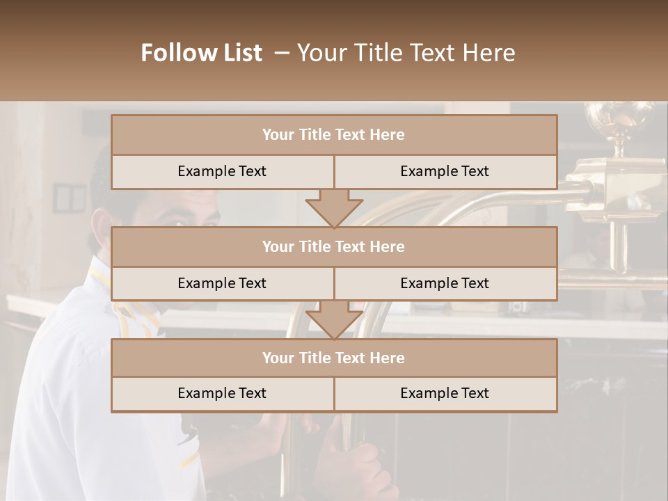 Entrance Modern Lobby PowerPoint Template