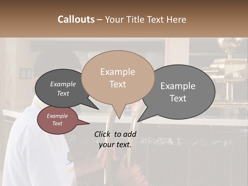 Entrance Modern Lobby PowerPoint Template