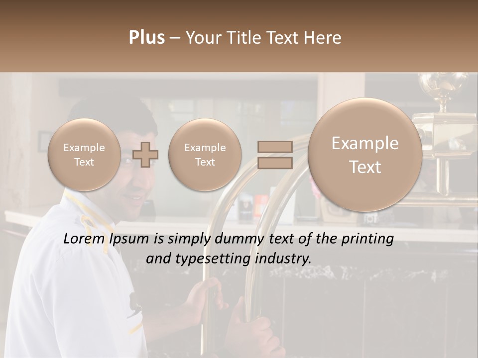 Entrance Modern Lobby PowerPoint Template