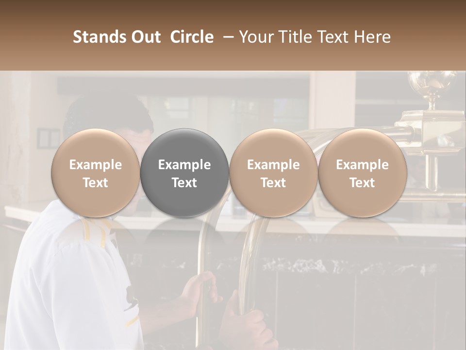 Entrance Modern Lobby PowerPoint Template