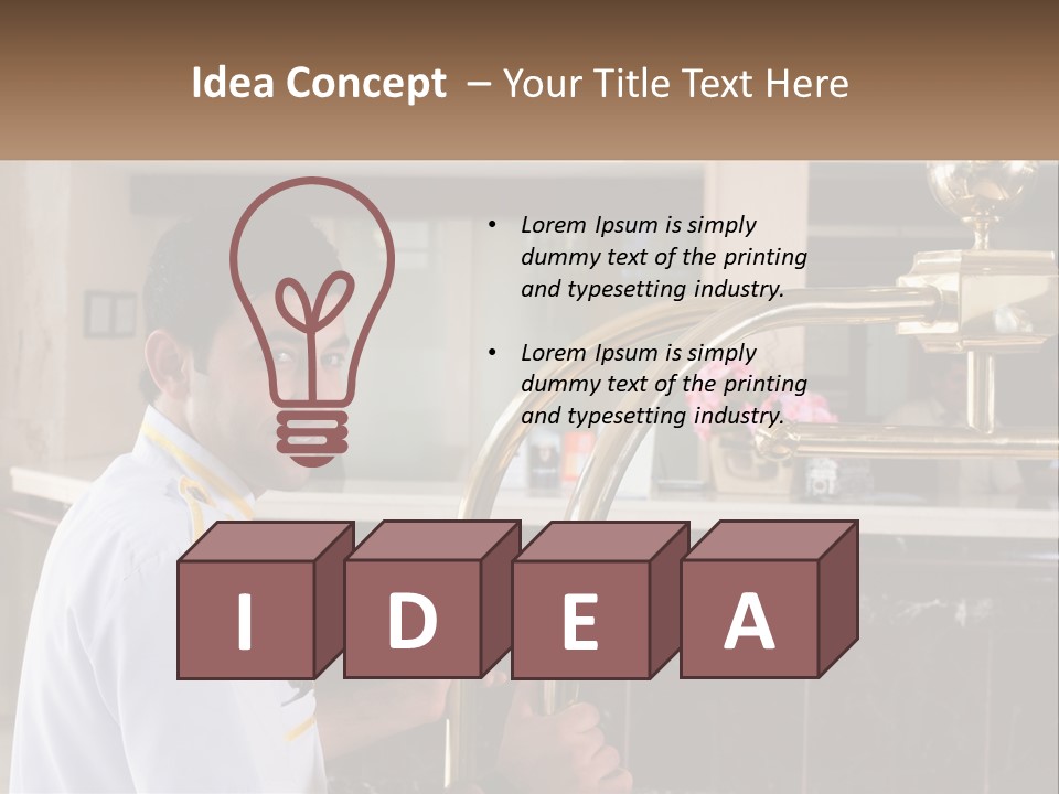 Entrance Modern Lobby PowerPoint Template