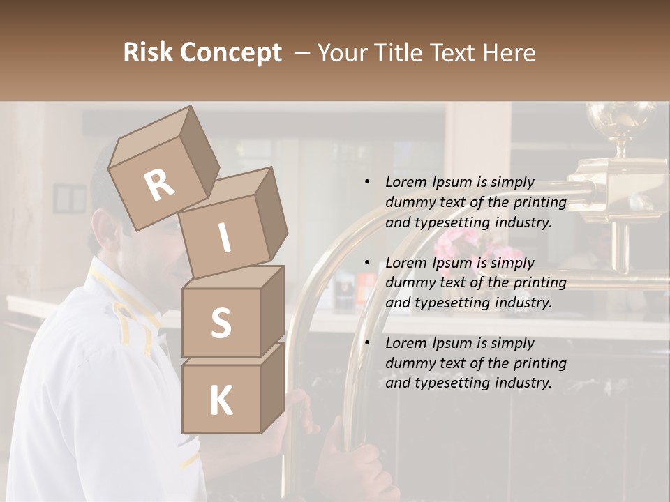 Entrance Modern Lobby PowerPoint Template