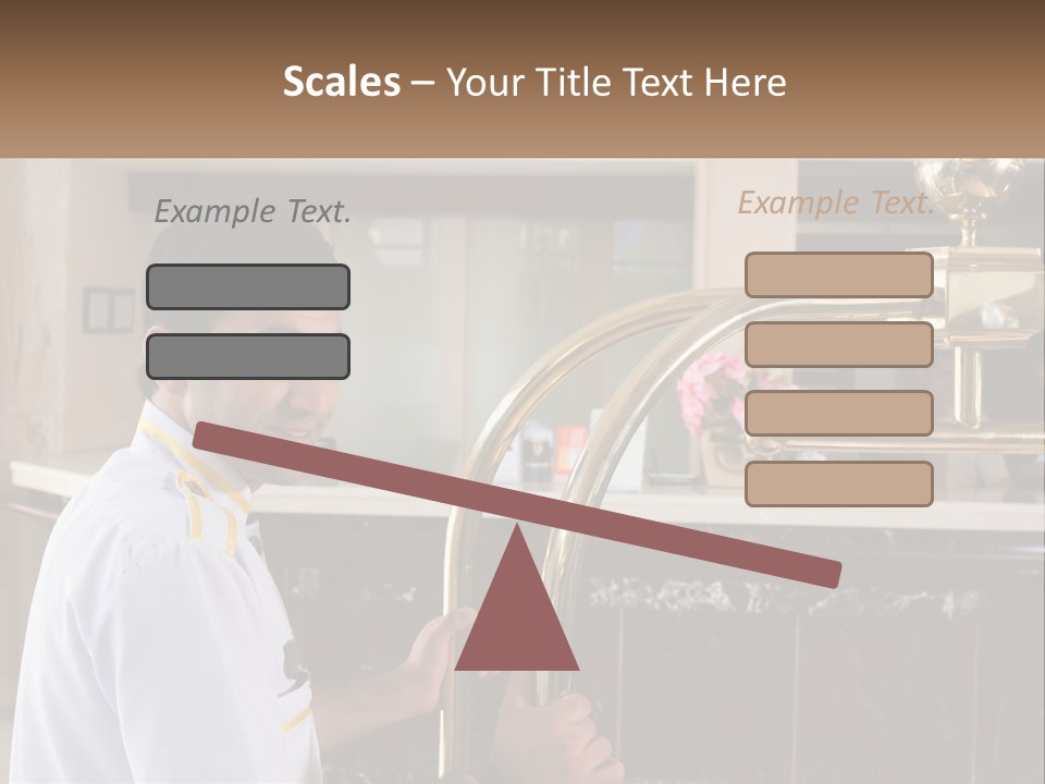 Entrance Modern Lobby PowerPoint Template