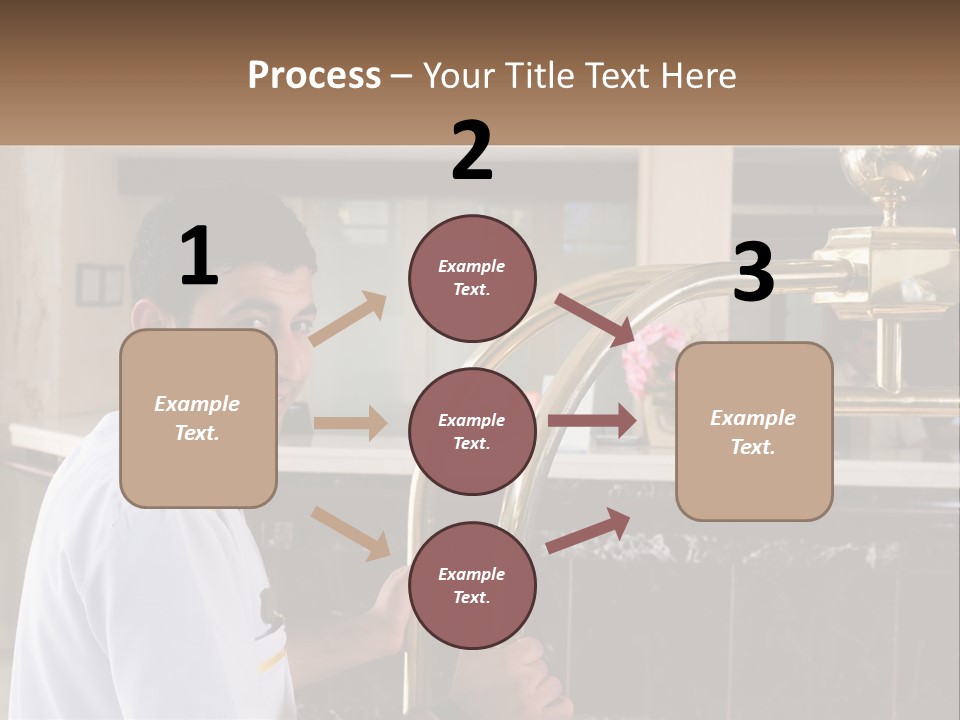 Entrance Modern Lobby PowerPoint Template