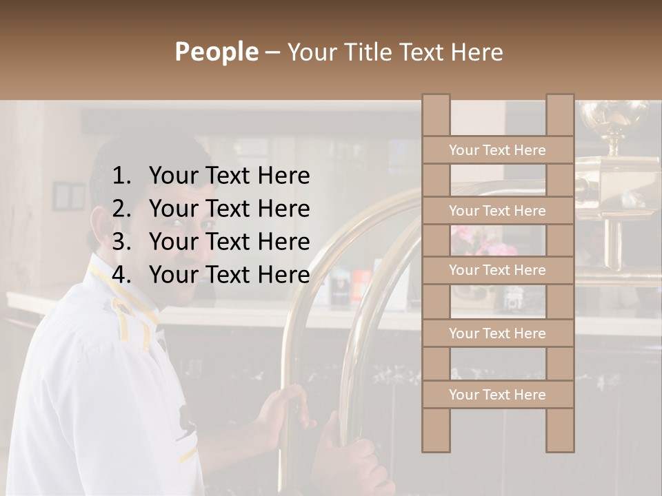 Entrance Modern Lobby PowerPoint Template